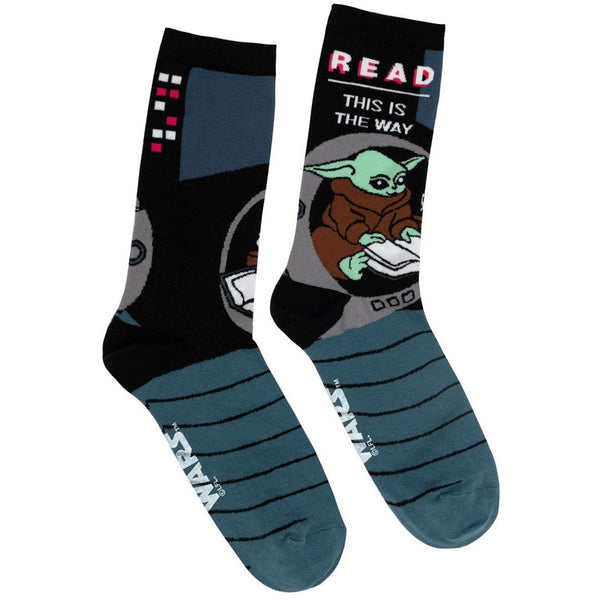 Read - This is the Way Grogu Socks