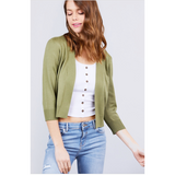 The Perfect Cropped Cardi - Assorted Colours