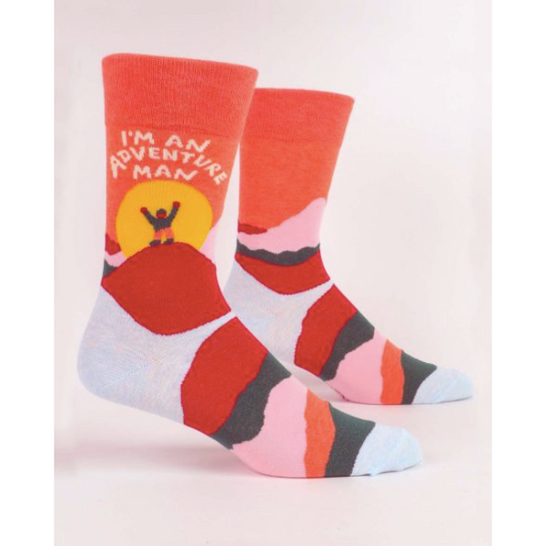 I'm An Adventure Man Men's Crew Socks