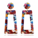 Multi-Coloured Clip-On Earrings - Assorted Styles