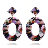 Multi-Coloured Clip-On Earrings - Assorted Styles