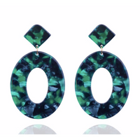 Multi-Coloured Clip-On Earrings - Assorted Styles