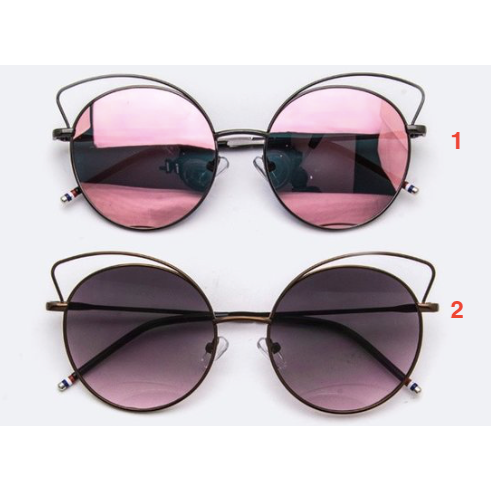 Iconic Round Wire Rim Sunglasses