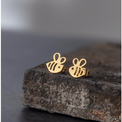 Bumble Bee Studs