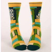 Word Nerd Men's Crew Socks