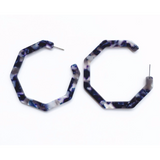 Octagonal Resin Hoops