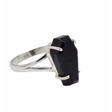 Stone Coffin Ring