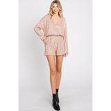 Rose Gold Sequin Romper