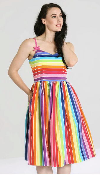 Over the Rainbow 50's Style Dress