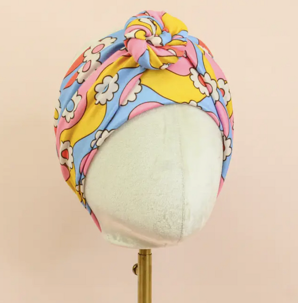 Sixties Garden Wrap and Tuck Style Head Band
