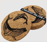 Holdfast Ink Cork Coaster Sets