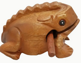 Wooden Frog Instrument