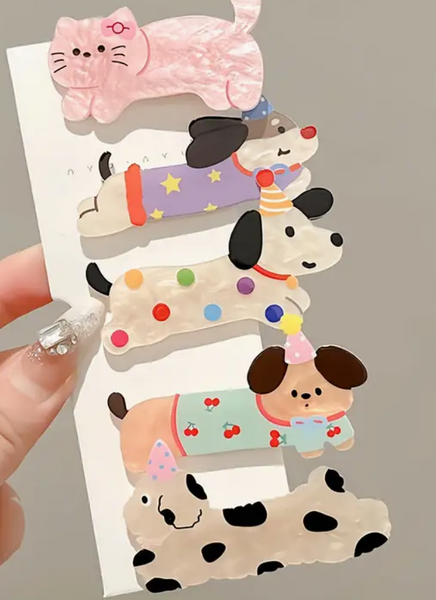 Party Animals Hair Clip