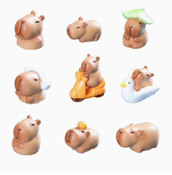 Capybara Figurines