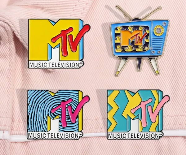 Assorted MTV Pins