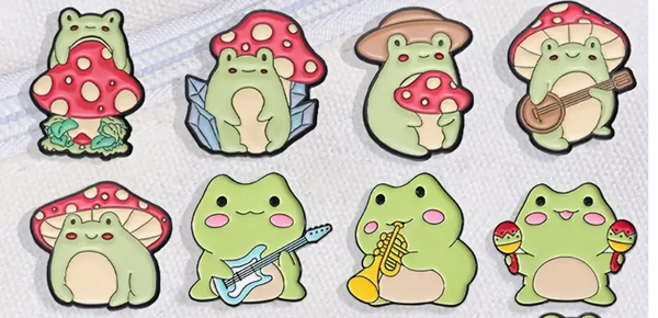 Assorted Froggy Pins