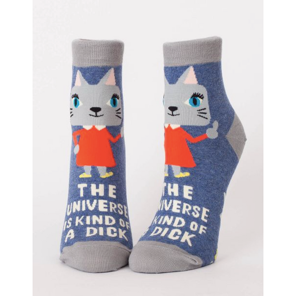 The Universe is Kind Of a Dick Ankle Socks