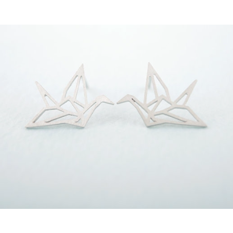Paper Crane Studs
