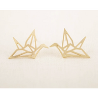 Paper Crane Studs
