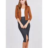 The Perfect Cropped Cardi - Assorted Colours