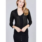 The Perfect Cropped Cardi - Assorted Colours