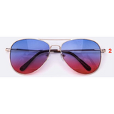 Ombre Aviators Sunglasses