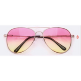 Ombre Aviators Sunglasses
