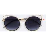 Iconic Round Wire Rim Sunglasses
