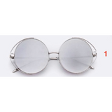 Oversize Wired Round Sunglasses