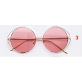 Oversize Wired Round Sunglasses