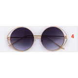 Oversize Wired Round Sunglasses