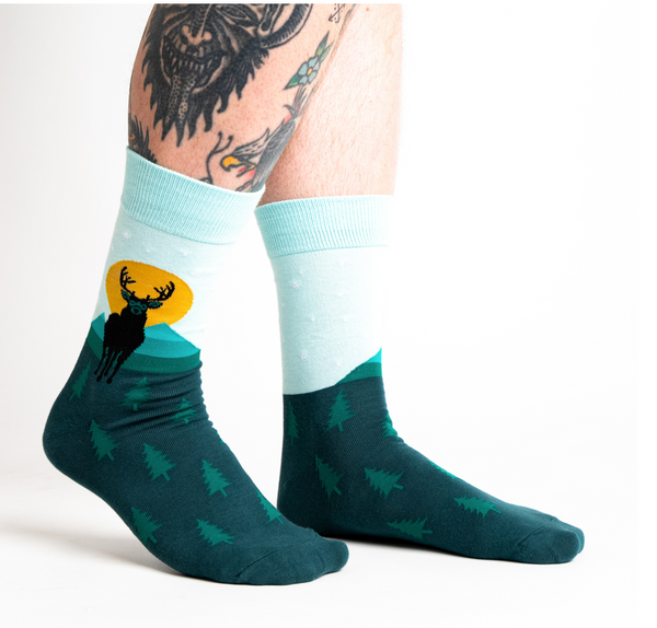Star Buck Crew Socks - Men's Sizing