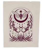 Salamander Shrine Screen Printed Patch