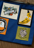 Yikes -  Woven Sticky Patch