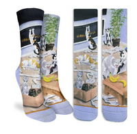Cat-astrophe Active Fit Socks - Women's Sizing