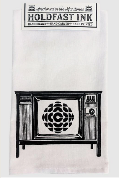 CBC Television Tea Towel