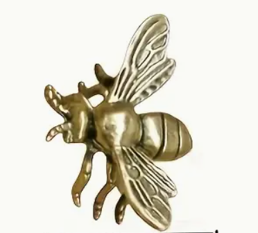 Brass Bee Miniature Figurines