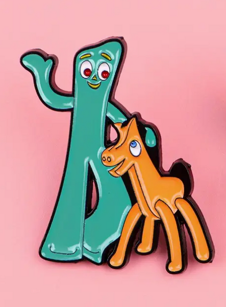 Gumby and Pokey Alloy Pin