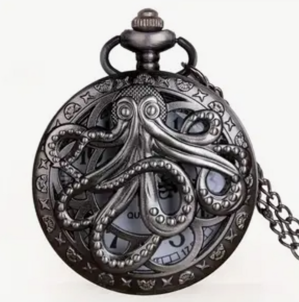Octopus Nautical Pocket Watch