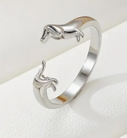 Dashaund Weiner Dog Ring