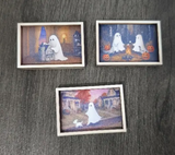 Miniature Ghost Painting Magnet