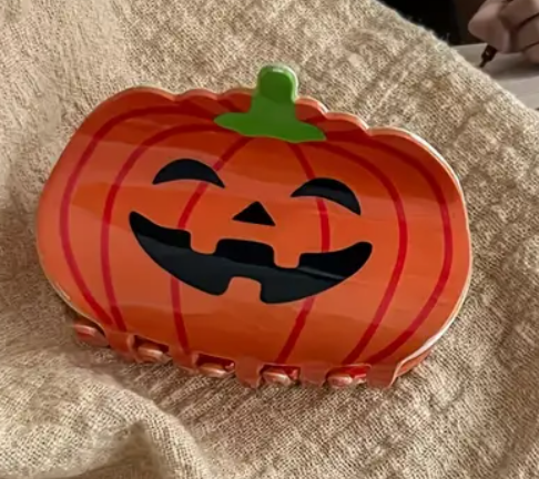 Pumpkin Hair Clip