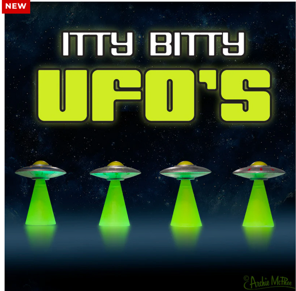 Miniature UFO Flying Saucers