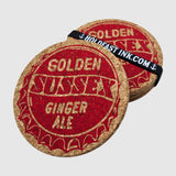 Holdfast Ink Cork Coaster Sets