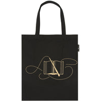 When in Doubt, Go to The Library Canvas Tote