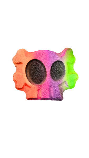 Sweet Soaperie Toxic Waste Skull & Crossbone Halloween Bath Bomb