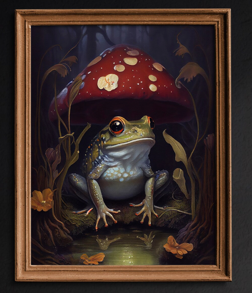 The Forest Toad 8x10 Art Print
