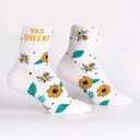 Yas Queen Turn Cuff  Socks
