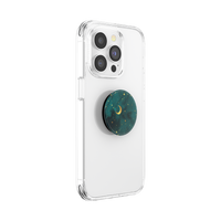 Teal Mystic Moon Pop Socket