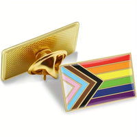 Assorted Pride Alloy Rainbow Pins